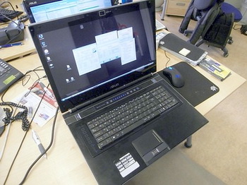 Asus w90 notebook